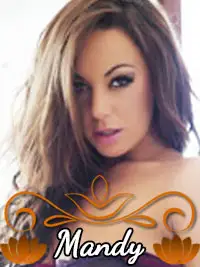 Woman posing with long hair and elegant makeup